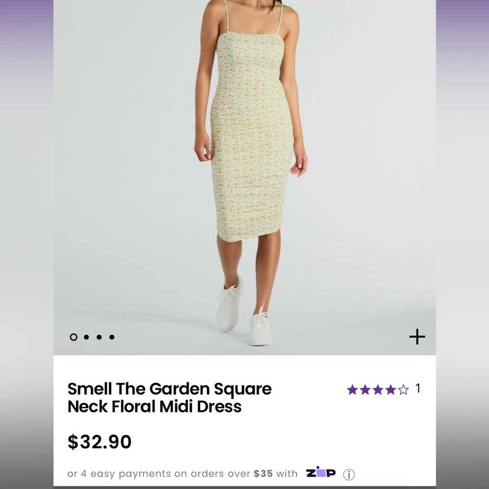 Floral Midi Dress